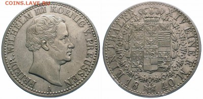 1 талер 1840 Пруссия - 1 талер 1840 Пруссия