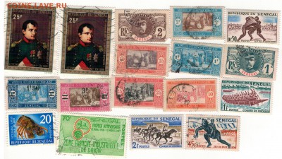 Марки Сенегала (17шт) до 05.05.14 в 22.00мск (8648) - 2-сен