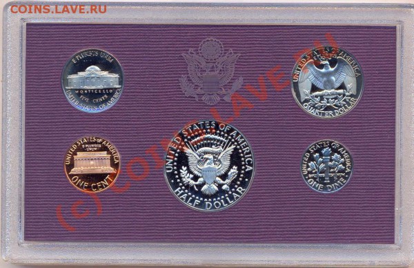 Набор США 1985г., Proof, до 16.03.2010г. в 22.20МСК - Набор США 1985г