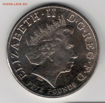 Великобритания 5£ 2005 Лорд Нельсон до 05.05 в 22ч (8696) - 4-вел2005