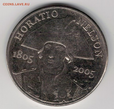 Великобритания 5£ 2005 Лорд Нельсон до 05.05 в 22ч (8696) - 4-вел2005а
