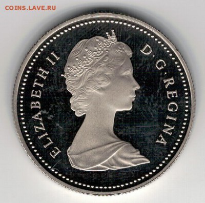 Канада 50 центов 1985 до 05.05.14 в 22.00мск (8677) - 4-кан50ц85