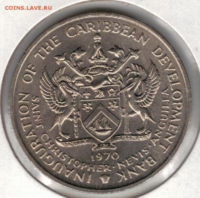 Сент-Киттс и Невис 4$ 1970 ФАО до 05.05.14 в 22.00мск (8746) - 4-фао