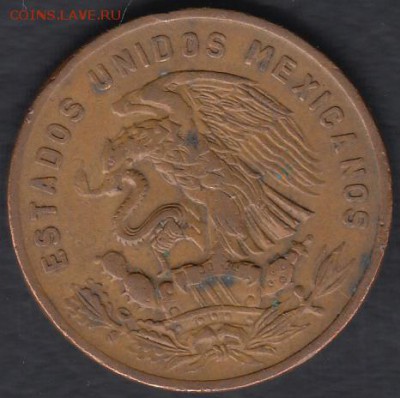 Мексика 20 центаво 1970 до 04.05.2014 22-00 - Мексика 20 центаво 1970 р