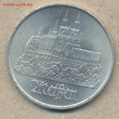 ГДР 5 марок 1972 г. Мейсен.  5.05.14 г. 21-00 МСК . - ГДР 5 м 1972 1