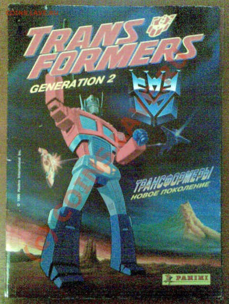 Альбом с наклейками TRANSFORMERS - tr