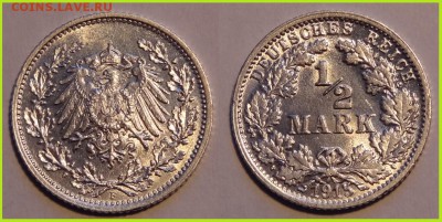 2 марки 1915 F анц до 10.05.14 в 22.00 - 1.2 марки 1915 F - 27.03.14