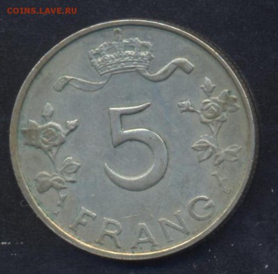 Люксембург 5 франков 1949 г. 8.05.14 г. 21-00 МСК . - Люксем1