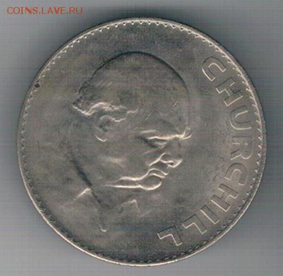Великобритания крона 1965 Черчилль 12.05 в 22.00мск (8744) - 4-вел65а