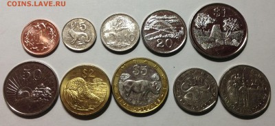 Зимбабве - Зимбабве набор 10 монет - 2