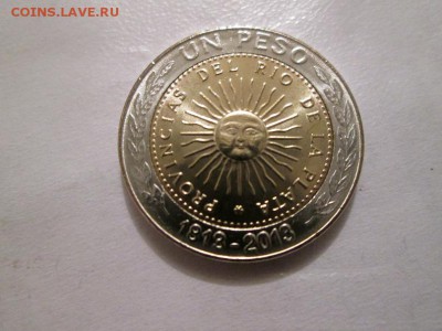 Аргентина 1 песо 2013 200 лет первой монете до 8.05.14 - IMG_2869а