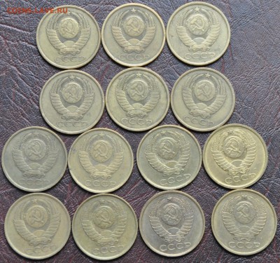 5 КОПЕЕК 1980-91 без пробелов(14шт) С РУБЛЯ (лот 60) до11.05 - 60r1.JPG
