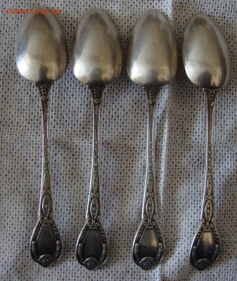 Ложки чайные, 4 шт., 875 проба СА - T4