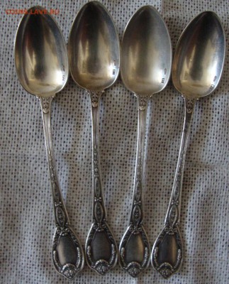 Ложки чайные, 4 шт., 875 проба СА - T2