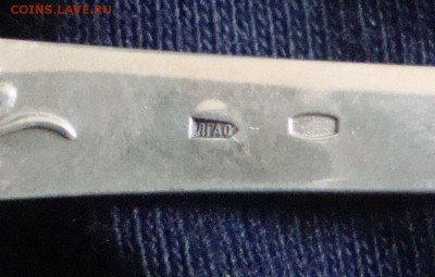 6 ложек, чайные, 925 проба, в футляре, новые - M4