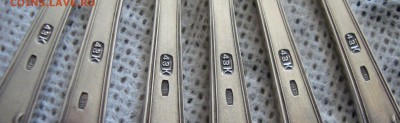 Вилки, серебро 875 проба, новые - M4
