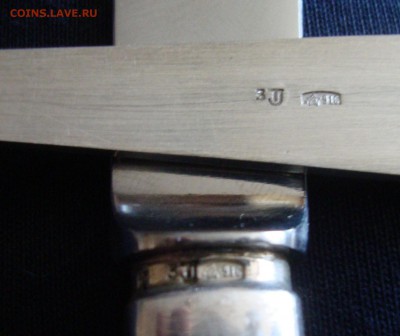 6 ножей + 6 вилок, 916 проба, новые - M5