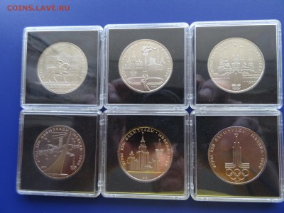 Комплект "Олимпиада 80" UNC в капсулах до 13.05.14 в 20-00 М - самара Р