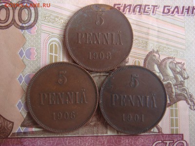 Лот 5 Пенни 3шт с 1901 по 1908 до 15 мая в 22-00 по Москве - DSC08398.JPG
