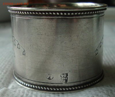 Кольцо салфеточное, 84 проба, 1885 год - K2