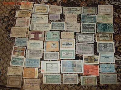 50 бон старой Германии. Разные выпуски. 1923 до 11 мая 20-00 - DSCN4118.JPG