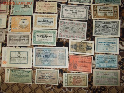 50 бон старой Германии. Разные выпуски. 1923 до 11 мая 20-00 - DSCN4119.JPG