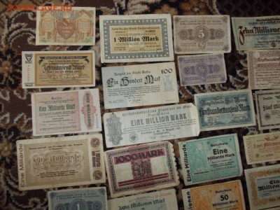 50 бон старой Германии. Разные выпуски. 1923 до 11 мая 20-00 - DSCN4121.JPG