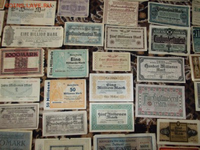 50 бон старой Германии. Разные выпуски. 1923 до 11 мая 20-00 - DSCN4123.JPG