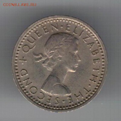 Н.ЗЕЛАНДИЯ 3 ПЕНСА 1958 ДО 15.05.14 В 22.00МСК (8673) - 4-нз58