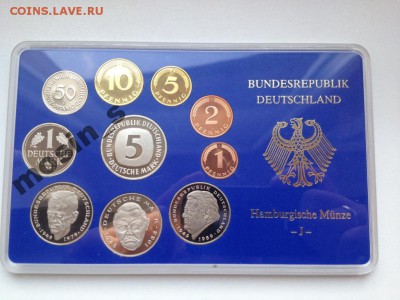 Набор монет Германия 1992 J proof set - 4170352990