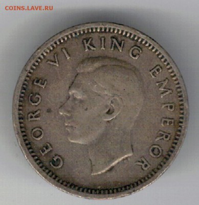 Ag Н.ЗЕЛАНДИЯ 3 ПЕНСА 1939 ДО 15.05.14 В 22.00МСК (8673) - 5-нз39