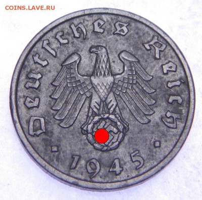 1 пфенниг 1945 А Свастика оценка - 4215045257_1