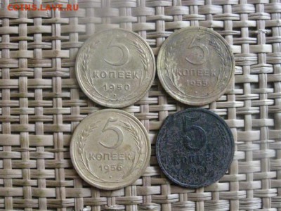 Советы. 5  Копеек 1945г. и еще 4 пятака. До 17.05.2014г. - 17 006.JPG