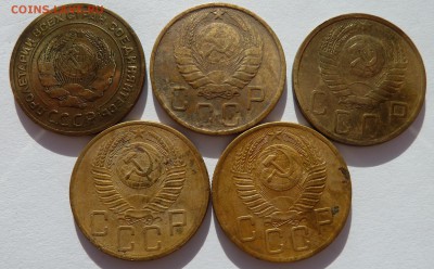5 копеек 1926,1946,1948,1953,1954 до 14.5.14 (22.00 мск) - 5коп+б_ав