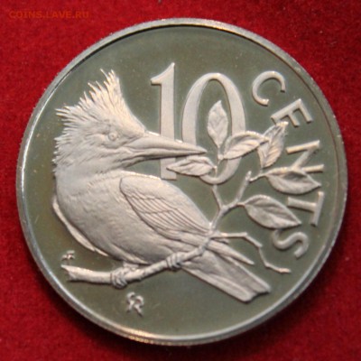 БРИТ.ВИРГИНСКИЕ ОСТРОВА 10с 1973г.ПРУФ птичка до 18.05.14г. - IMG_1852.JPG