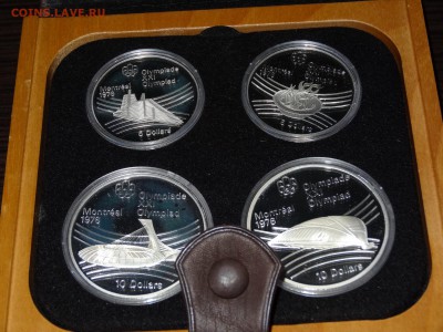Канада Олимпиада-76 4 монеты Proof до 15.05 22:00 МСК - DSC03613.JPG