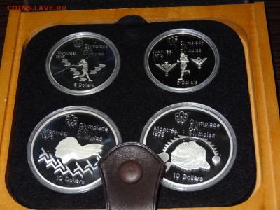 Канада Олимпиада-76 4 монеты Proof до 15.05 22:00 МСК - DSC03619.JPG