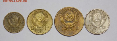 2,3,5,20 копеек-1954 года неплохие - тунис 2011 055
