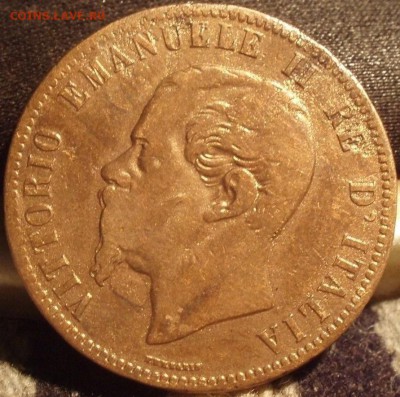 Италия 10 centesimi 1863 - италия 004.JPG