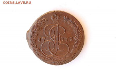 5 копеек 1779 года ЕМ отличный! Короткий! - 2222