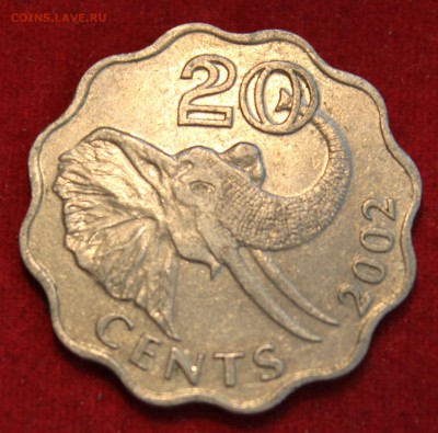 С рубля СВАЗИЛЕНД 20с 2002г. СЛОН до 19.05.14г. в 22-00 - IMG_1796.JPG