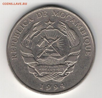 Мозамбик 1000 метикалов 1994 до 19.05 в 22мск (8826) - 4-моз1000