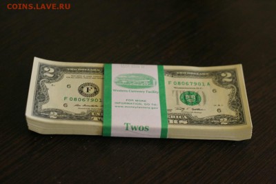 2$ корешок (100 шт) 2009г -недорого, До: 17.05 в 22-00 - 001 (3).JPG