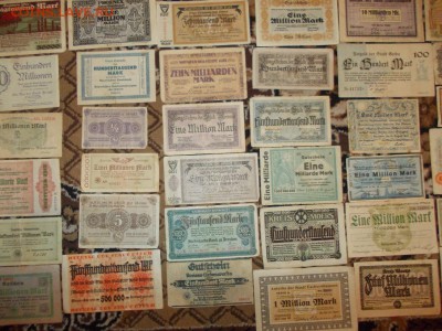 Старые германские боны, нотгельды и гросснотгельды - ОПТОМ. - DSCN4251.JPG