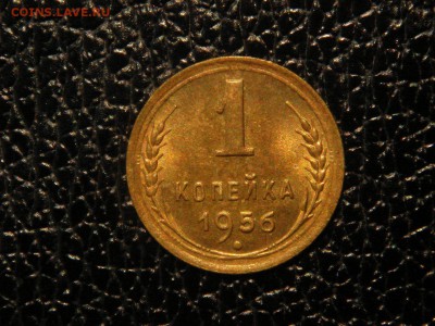 1 копейка, 1956г. Без обращения, штемпельная. - DSC09460.JPG