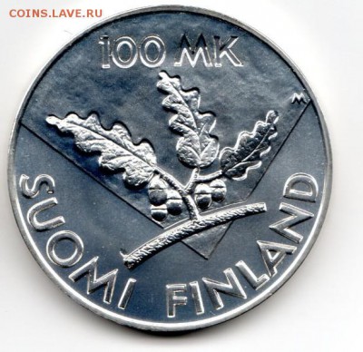 Финляндия 100 марок 1995 Голубь до 18.05.14 22-00 МСК - img075