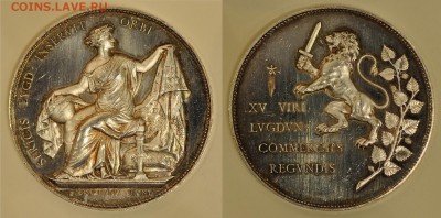 4 памятные медали серебро ЛЮКС 1840-1880гг до 19.05.14 22.00 - ==