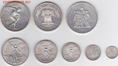 США, Мексика, Панама, Франция (серебро) - на оценку - Silver_A_1