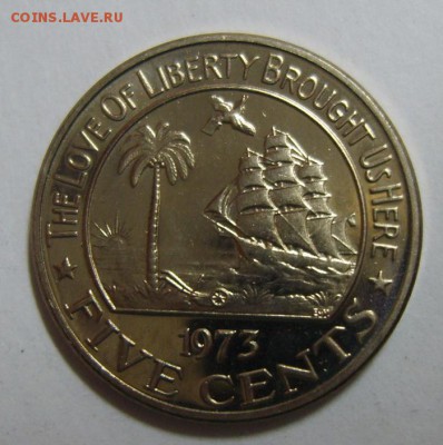 Либерия. Оценка 5 и 10 центов 1973-1976гг - S8301698.JPG