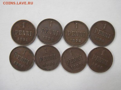 1 пенни 1891,92,93,95,1900,1909 до 21.05.14 - Изображение23 075
